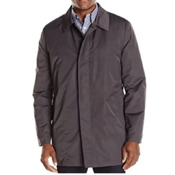 Nick Graham Everywhere Raincoat Quilted Warm XXL Mens‎ Gray READ - Picture 1 of 8